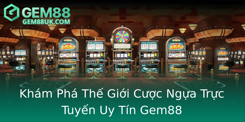 Khám Phá Thế Giới Cược Ngựa Trực Tuyến Uy Tín Gem88 Khám Phá Thế Giới Cược Ngựa Trực Tuyến Uy Tín Gem88