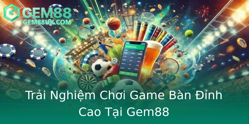 Trải Nghiệm Chơi Game Bàn Đỉnh Cao Tại Gem88 Trải Nghiệm Chơi Game Bàn Đỉnh Cao Tại Gem88